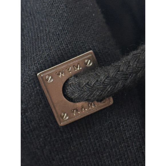 Wooyoungmi SS25 Collection Black Back Logo Hoodie Size 48 S/M New With Tags - Picture 14 of 16